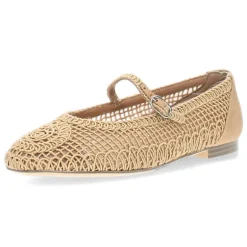 Beige ballerina's
