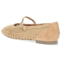 Beige ballerina's