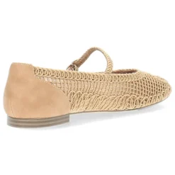 Beige ballerina's