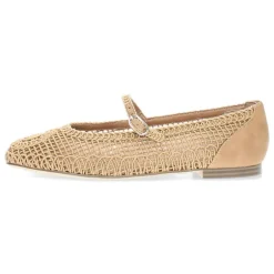 Beige ballerina's