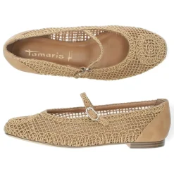 Beige ballerina's