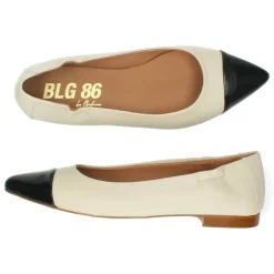 Beige ballerina's