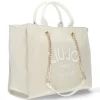 Beige handtas