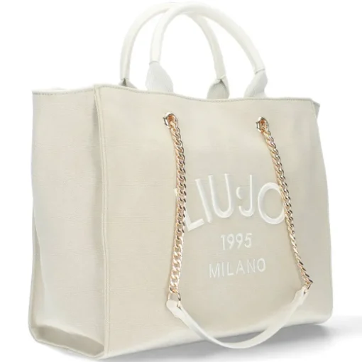 Beige handtas