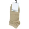 Beige kousen