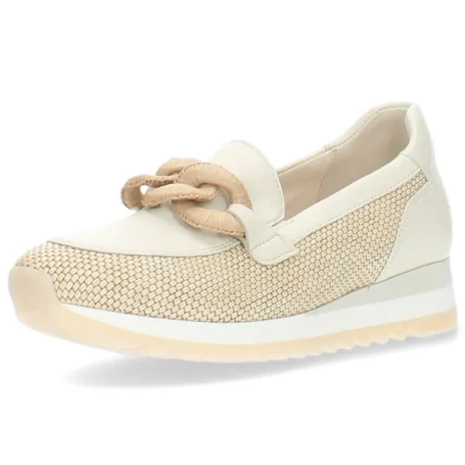 Beige loafers
