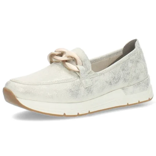 Beige loafers