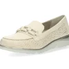 Beige loafers