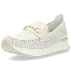 Beige loafers