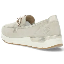 Beige loafers
