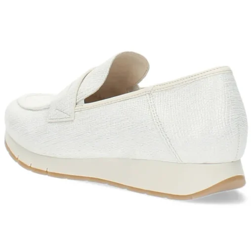 Beige loafers