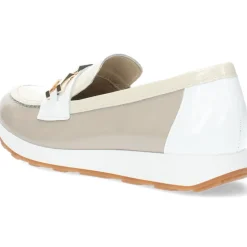 Beige loafers