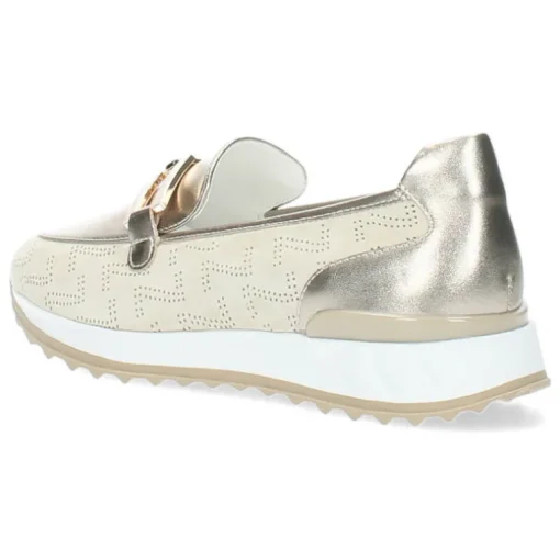 Beige loafers