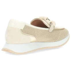 Beige loafers