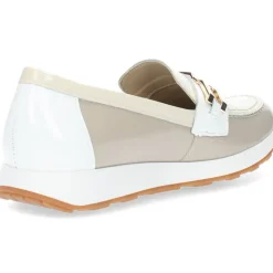Beige loafers