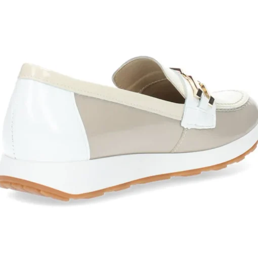 Beige loafers