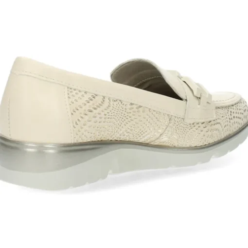 Beige loafers