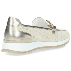 Beige loafers