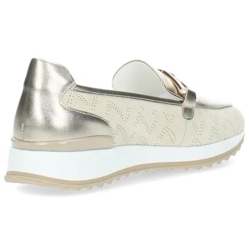 Beige loafers