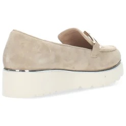 Beige loafers