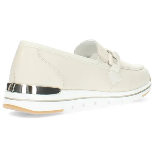 Beige loafers