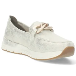 Beige loafers