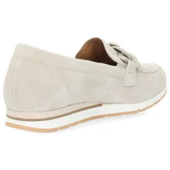 Beige loafers