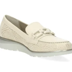Beige loafers