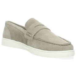 Beige loafers