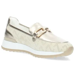 Beige loafers