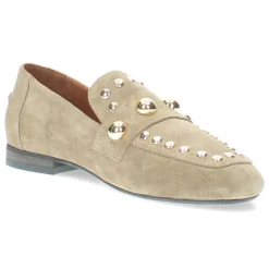 Beige loafers