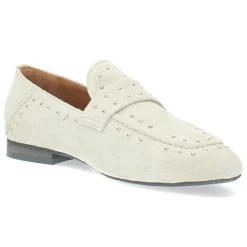 Beige loafers