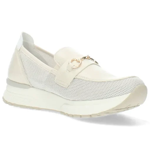 Beige loafers