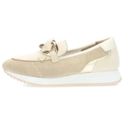 Beige loafers