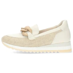 Beige loafers