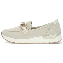 Beige loafers