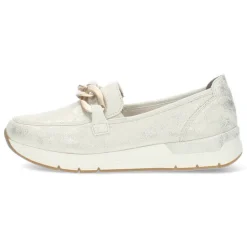 Beige loafers