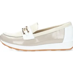 Beige loafers