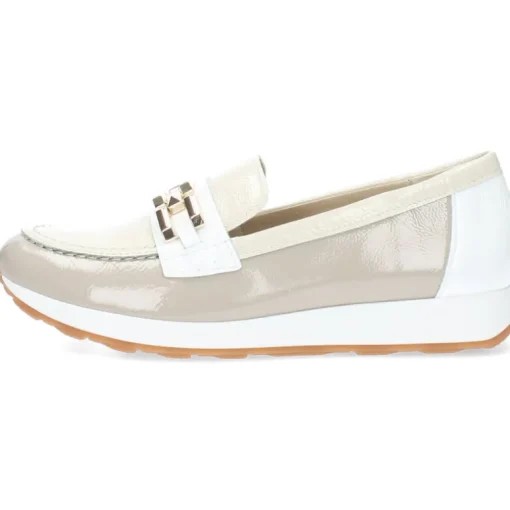 Beige loafers
