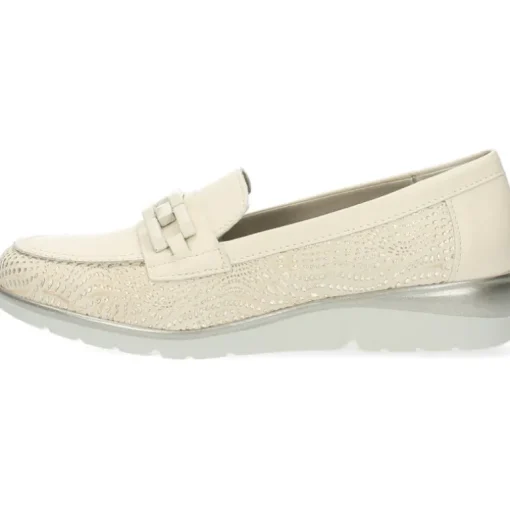 Beige loafers