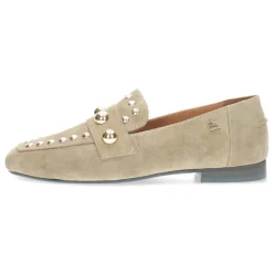 Beige loafers