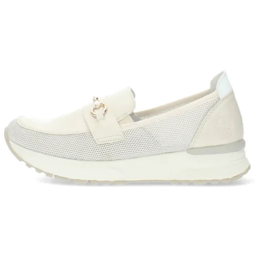 Beige loafers