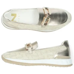 Beige loafers