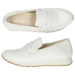 Beige loafers