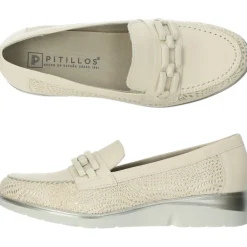 Beige loafers