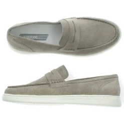 Beige loafers