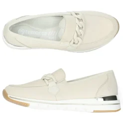 Beige loafers