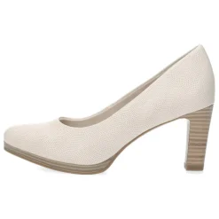 Beige pumps
