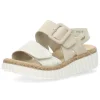 Beige sandalen