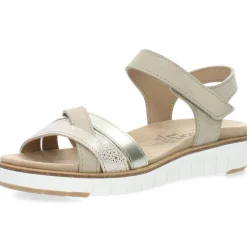 Beige sandalen